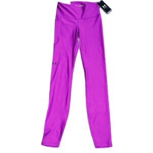 Under Armour HeatGear No-Slip High-Waisted Leggings Mystic Magenta Size XS